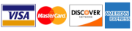 Image showing Visa, MasterCard, Discover, and American Express logos